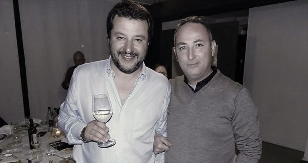 Matteo Salvini e Andrea Falconeri Noto, il movimento “Noi con Salvini” reclama più sicurezza in città