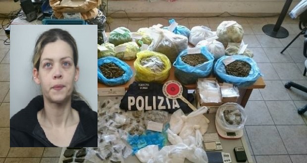 Siracusa, deteneva 6 chili di marijuana: arrestata