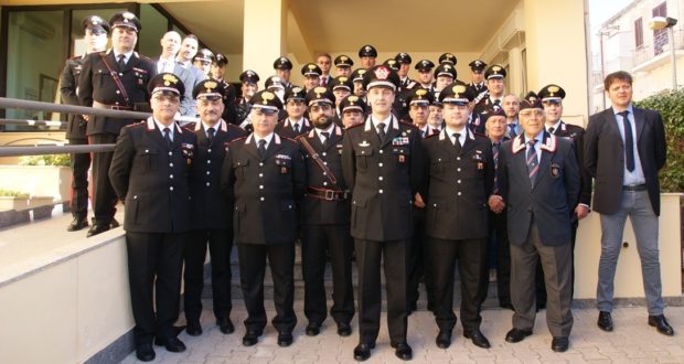 Noto, in visita il generale dei carabinieri Riccardo Galletta
