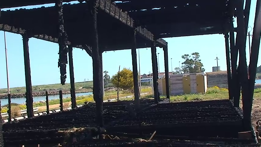 Priolo Gargallo. Incendio al lido B64  CNA accanto a Luca Tricomi per la riapertura dell’attività prima della stagione balneare