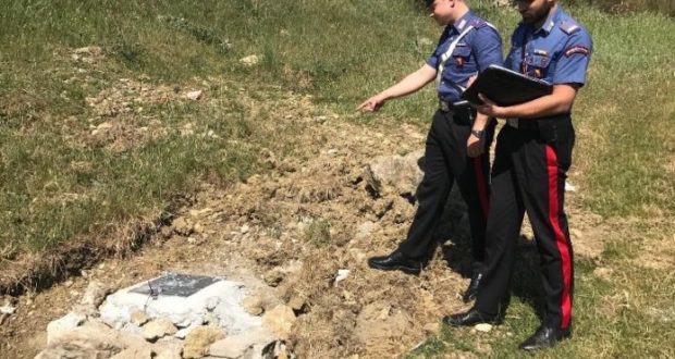 Furto d’acqua, i carabinieri denunciano 8 persone