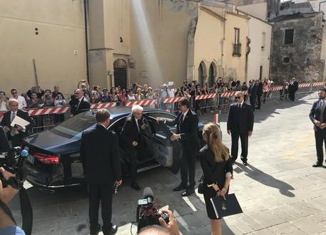 Il presidente Mattarella a Siracusa