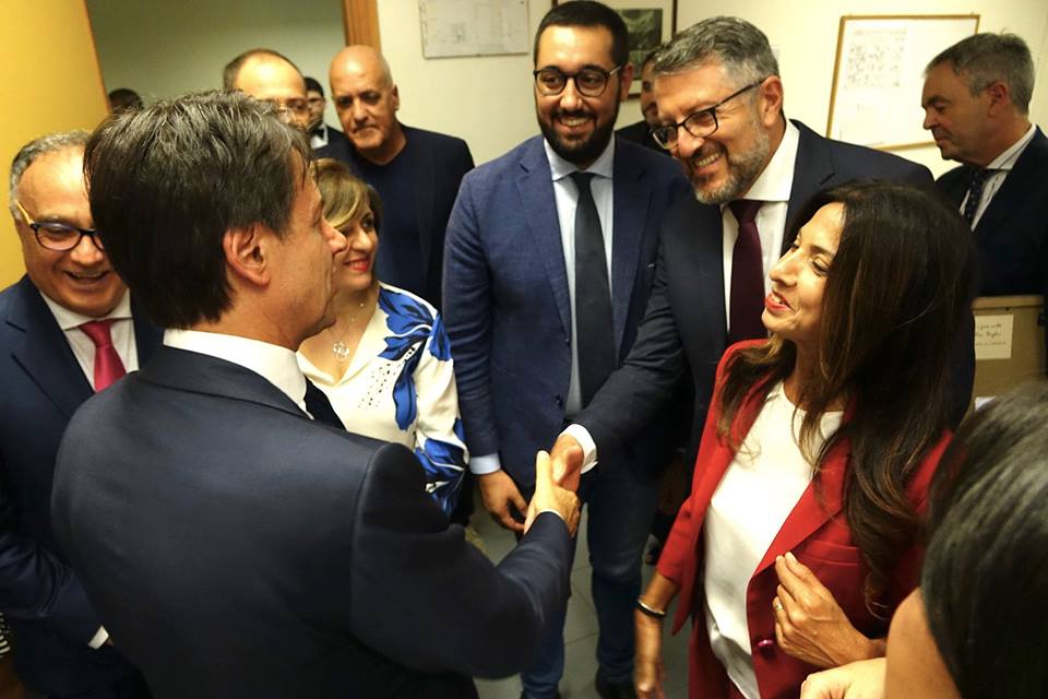Ambiente a Priolo,il deputato Giorgio Pasqua incontra il premier Conte
