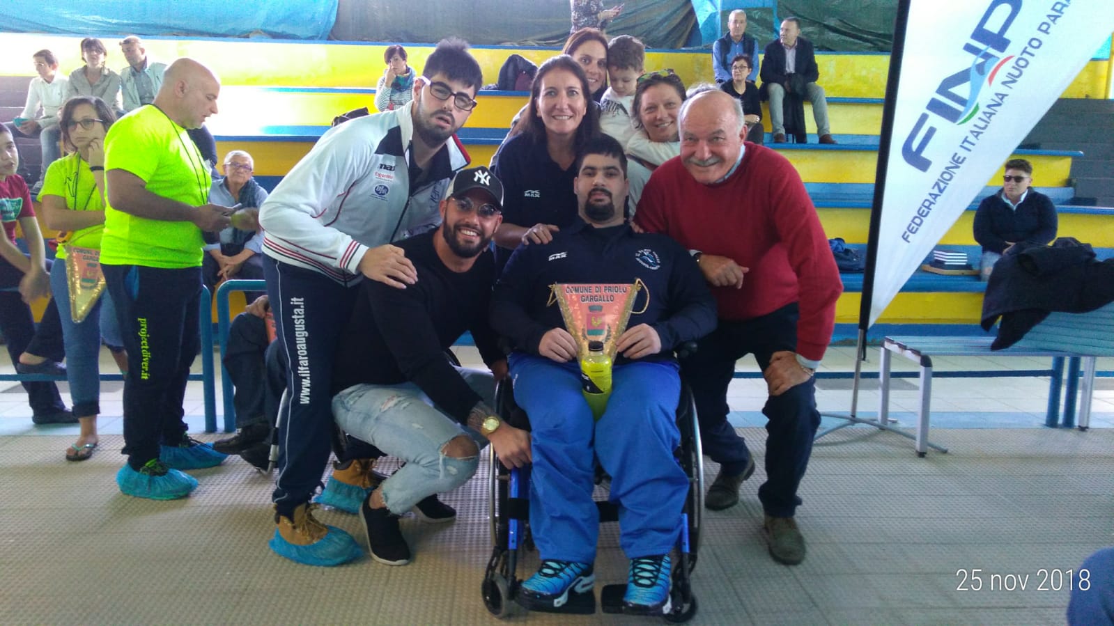 Priolo,gare di nuoto paralimpico : finale del 9° campionato regionale
