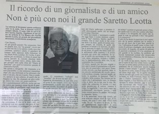 Siracusa, la Storia e i ricordi: Saretto Leotta, galantuomo e giornalista