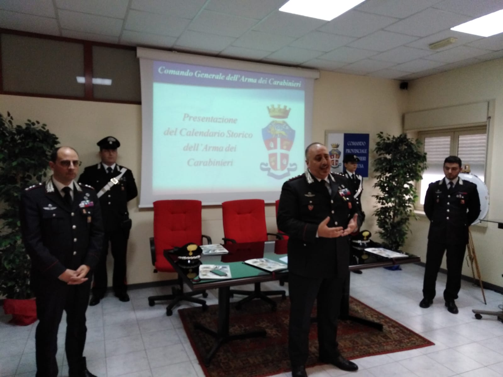 I Carabinieri presentano il Calendario Storico e l’Agenda Storica 2019-Guarda La diretta streaming-