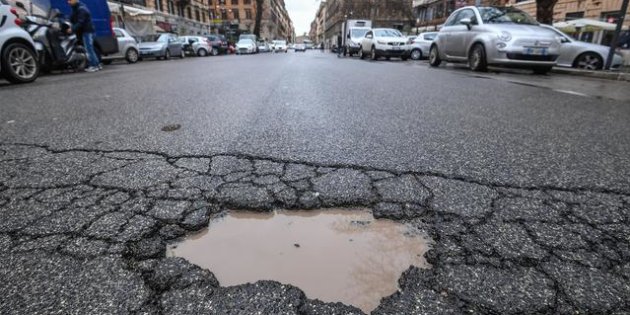 Roma: la città con più sprofondamenti