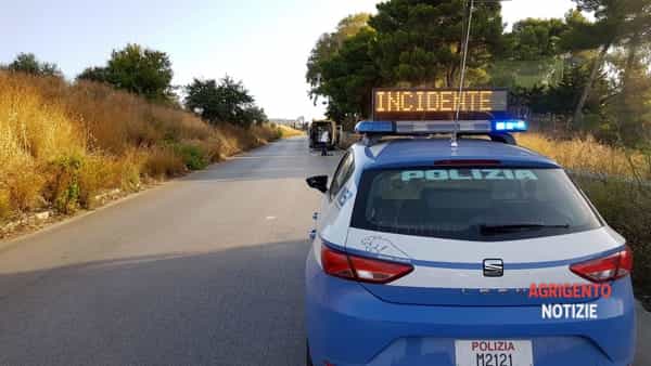 Ancora sangue sulle strade dell’Agrigentino: perde la vita un 30enne