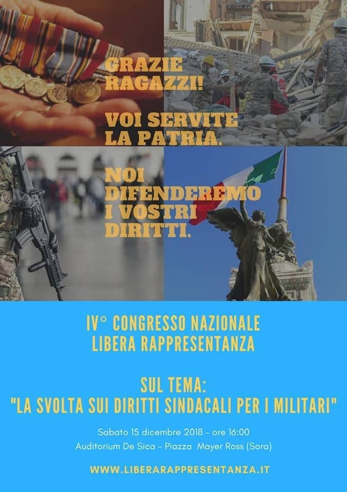 I diritti sindacali dei militari