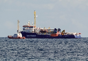 Urgente garantire lo sbarco in un porto sicuro ai 47 migranti e rifugiati da 7 giorni a bordo della Sea watch 3