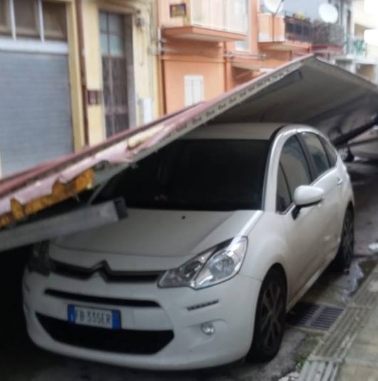 Bufera in provincia: danni e disagi -Guarda il video-