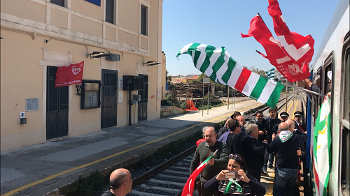 Treni a rilento o assenti,manifestazione di Cgil, Cisl e Uil  “Siracusa-Ragusa andata e ritorno”