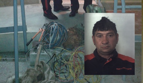 Priolo,tenta di rubare materiale ferroso da una struttura dismessa: arrestato uomo