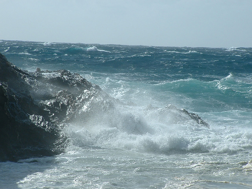 Maestrale a 100 km/ora in Sardegna