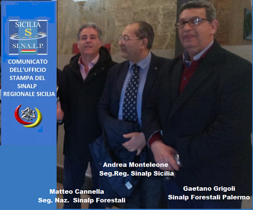 Il Sinalp convocato dagli Assessori al Territorio On. Cordaro e alle Politiche Agricole On. Bandiera per il futuro dei lavoratori Forestali