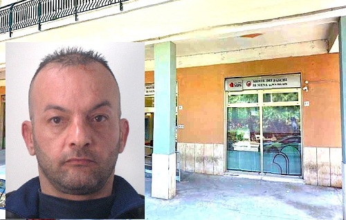 Lentini, rapina ai danni della  Monte dei Paschi  : in carcere anche il secondo presunto autore