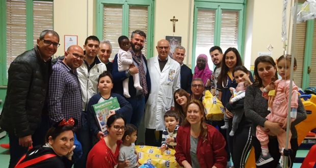 Pediatria, la Uiltec visita i bambini