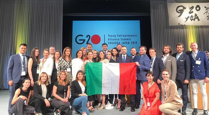 Il Presidente dei Giovani di Confindustria Siracusa, Giuseppe Giardina Papa, al Summit G20 YEA in Giappone