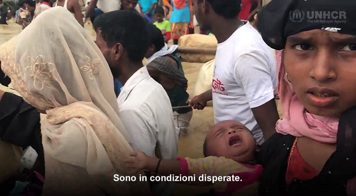 Le risorse idriche per i rifugiati Rohingya si riducono a un livello critico a causa del prolungarsi della stagione secca-VIDEO-