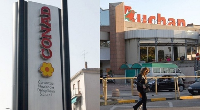 Conad rileva supermercati Auchan Italia