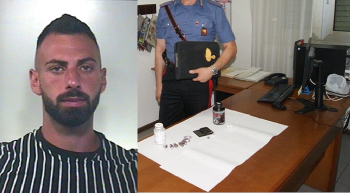 Canicattini. Nascondeva droga in un muretto a secco: arrestati due giovani