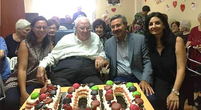 Grande festa a Buccheri per i 100 anni di Vincenzo Licciardo