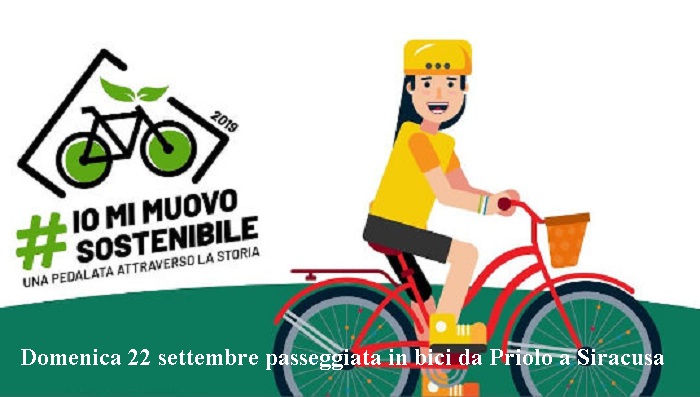 Da Priolo a Siracusa in bici per promuovere la mobilità sostenibile