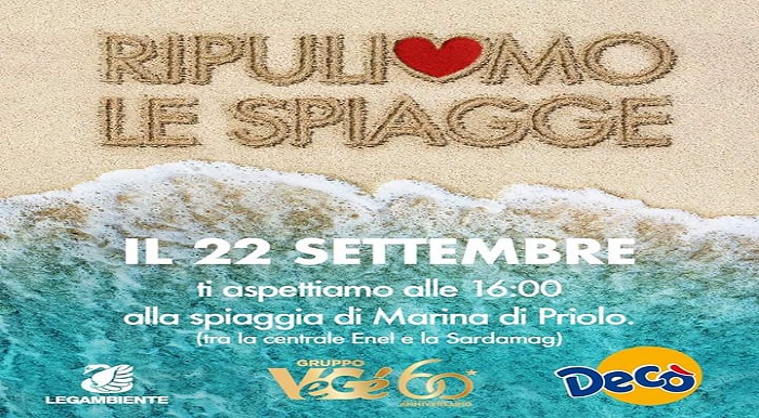 Legambiente, anche Marina di Priolo nel progetto “Ripuliamo le spiaggie”