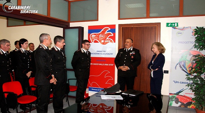 Siracusa. Visita del Procuratore Capo della Repubblica , Dott.ssa Sabrina Gambino, al Comando Provinciale Carabinieri