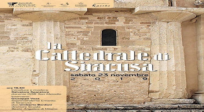 Arcidiocesi di Siracusa. Lectio magistralis sul monumento della Cattedrale