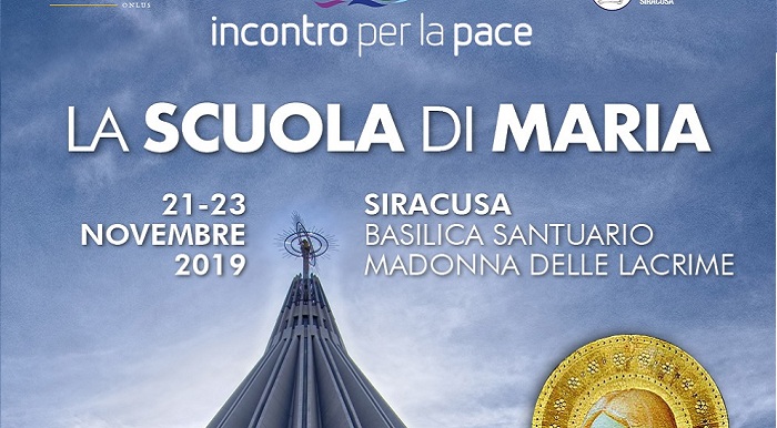 Siracusa, “La scuola di Maria”: Incontro per la pace