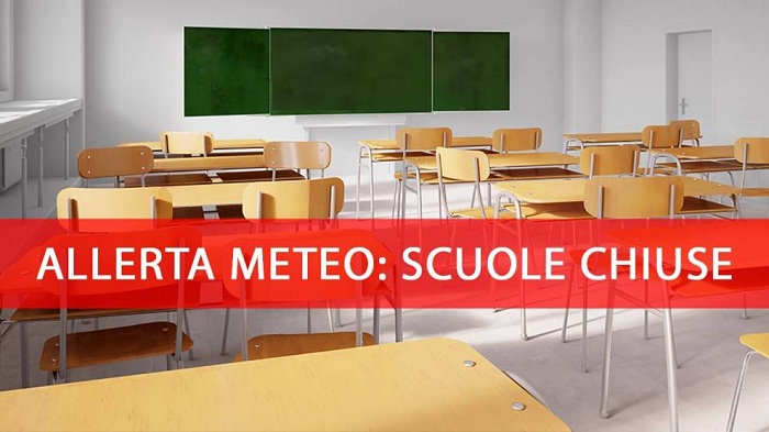 Priolo Gargallo, scuole chiuse domani 12 novembre: allerta meteo rosso