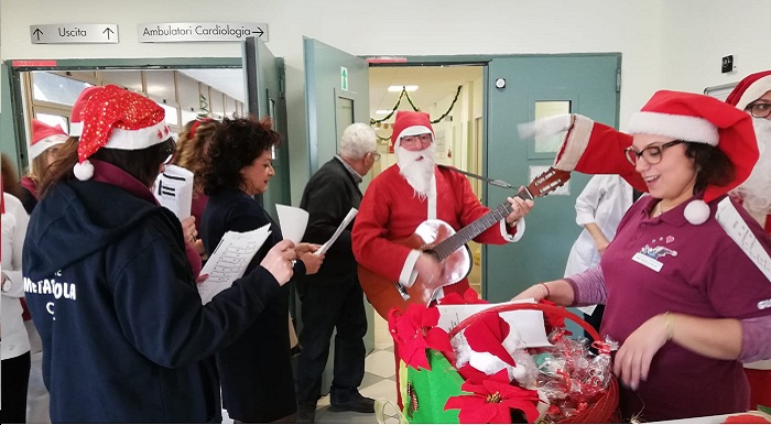 Natale in corsia all’ospedale di Lentini