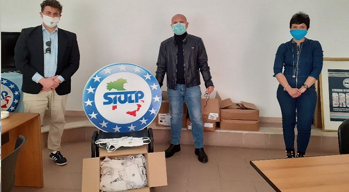 Emergenza sanitaria: Siulp riceve in dono mascherine riutilizzabili della consulta civica