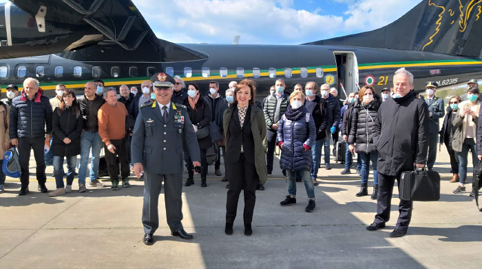 Covid-19, Sottosegretaria alla Salute Zampa in visita a strutture sanitarie di Bergamo