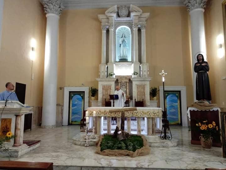 Ragusa, chiesa di San Francesco d’Assisi: celebrata in memoria liturgica di S. Pio da Pietralcina