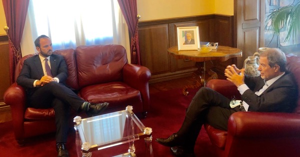 Giovani imprenditori – Confindustria, Musumeci riceve il neo presidente