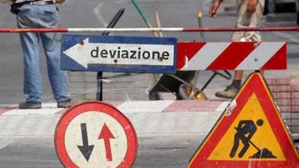 Da lunedì lavori in via Necropoli del Fusco Provvedimenti sulla mobilità