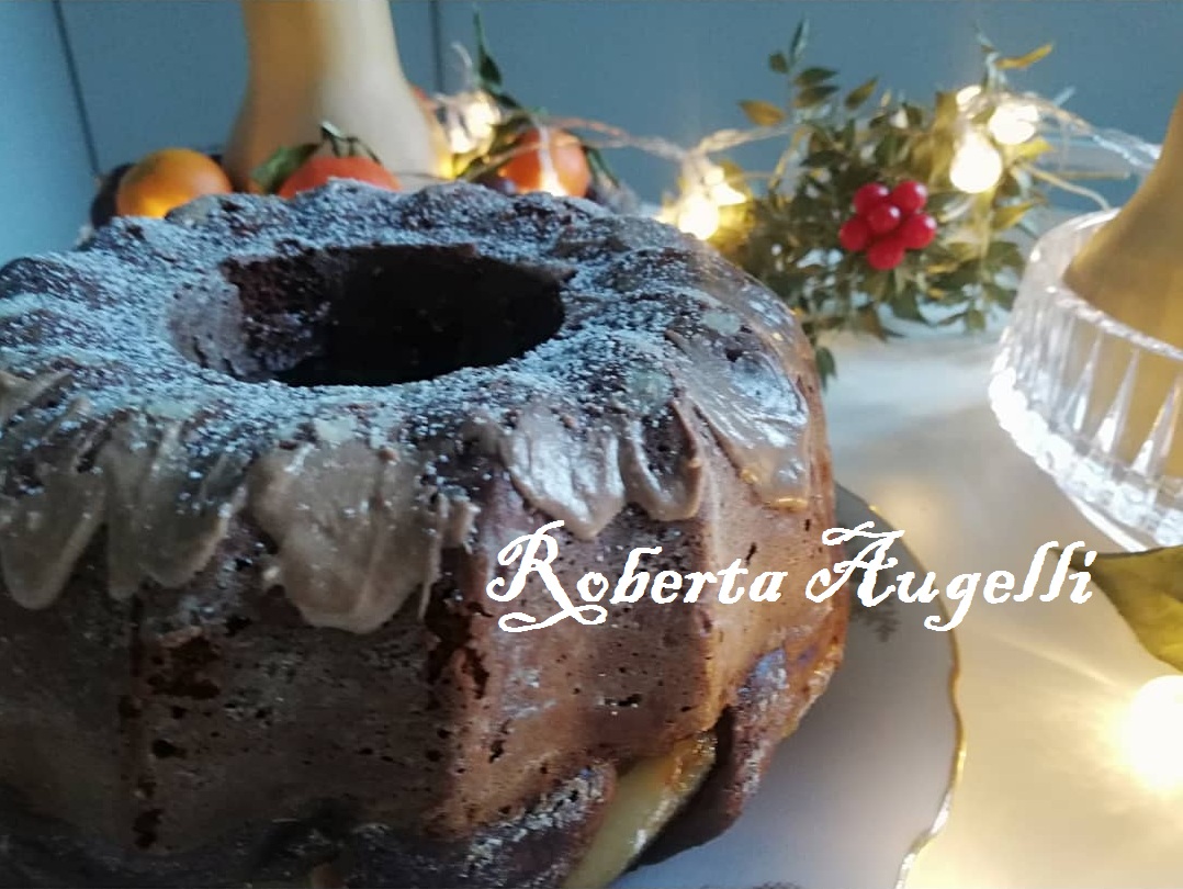 I consigli della food blogger: Ciambellone cacao, cannella e pere