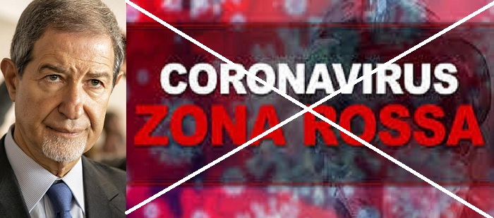 Covid – Musumeci, potremmo revocare zona rossa