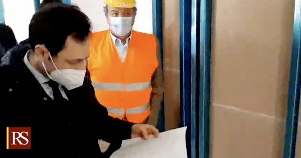 Sopralluogo di Ruggero Razza nei cantieri dell’Ospedale Policlinico "Gaetano Martino" Messina: “In atto processo di rigenerazione”