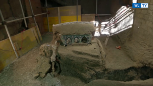 Pompei, ritrovato un carro nuziale, artefatto incredibile e unico nel suo genere -Video