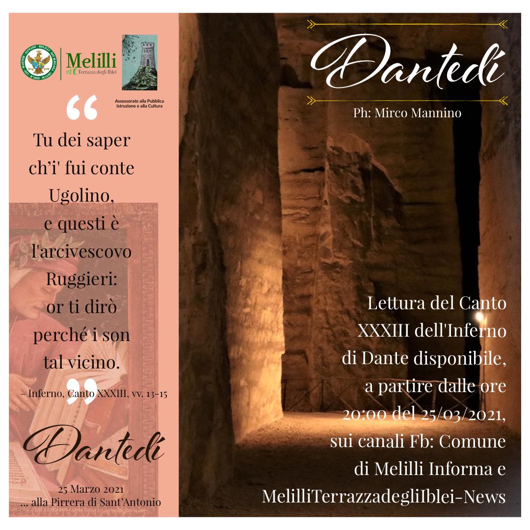 Melilli – Dante e promozione identitaria: rivivere la Commedia nei luoghi del sapere