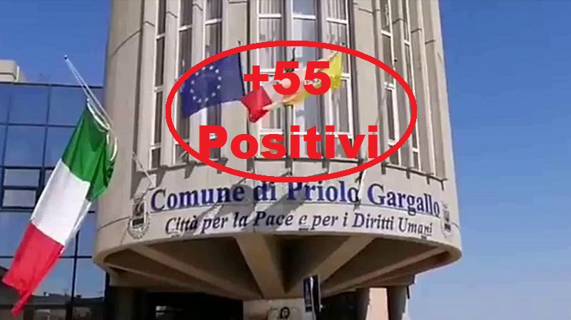 Covid, sono 55 positivi a Priolo 3 in più di ieri