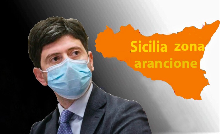 Sicilia da oggi in zona arancione