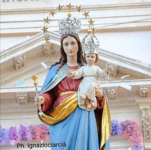 Canicattini Bagni, da lunedì 17 maggio le celebrazioni per festeggiare il 24 maggio 2021 “A Matri Aiutu” Maria Santissima Ausiliatrice