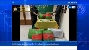 Gdf Catania sgomina 'cartello' di siciliani, colombiani e albanesi