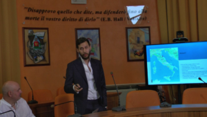 Priolo, l''inventore Aliano ricevuto al palazzo comunale