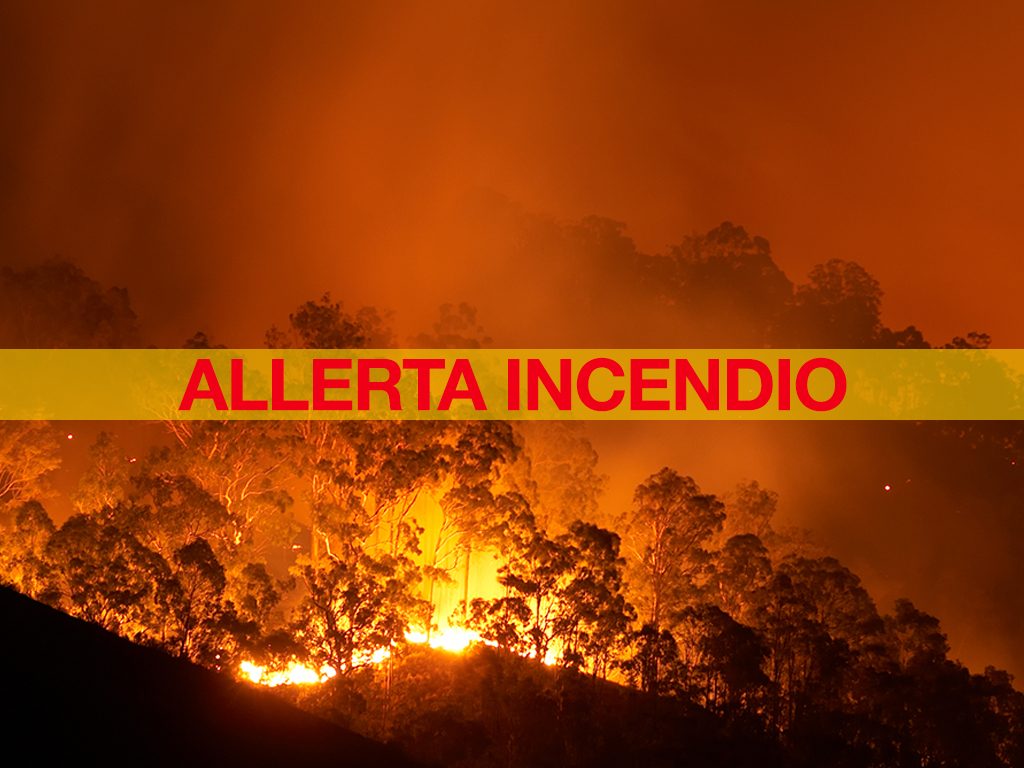Sicilia, bollettino per martedì 13 luglio – Allerta rosso per incendi nelle province di Catania, Enna, Siracusa e Trapani