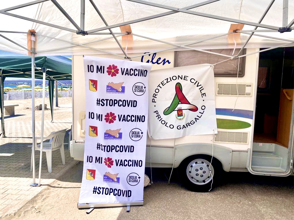 Al via le vaccinazioni a Marino di Priolo, senza prenotazione
